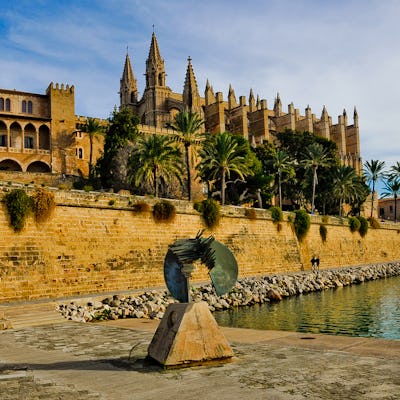 Vista de catedral Mallorca