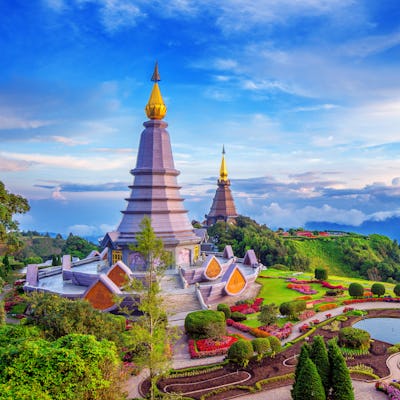 Vista aerea de Chiang Mai