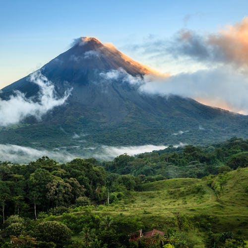 Volcán Arenal en Costa Rica