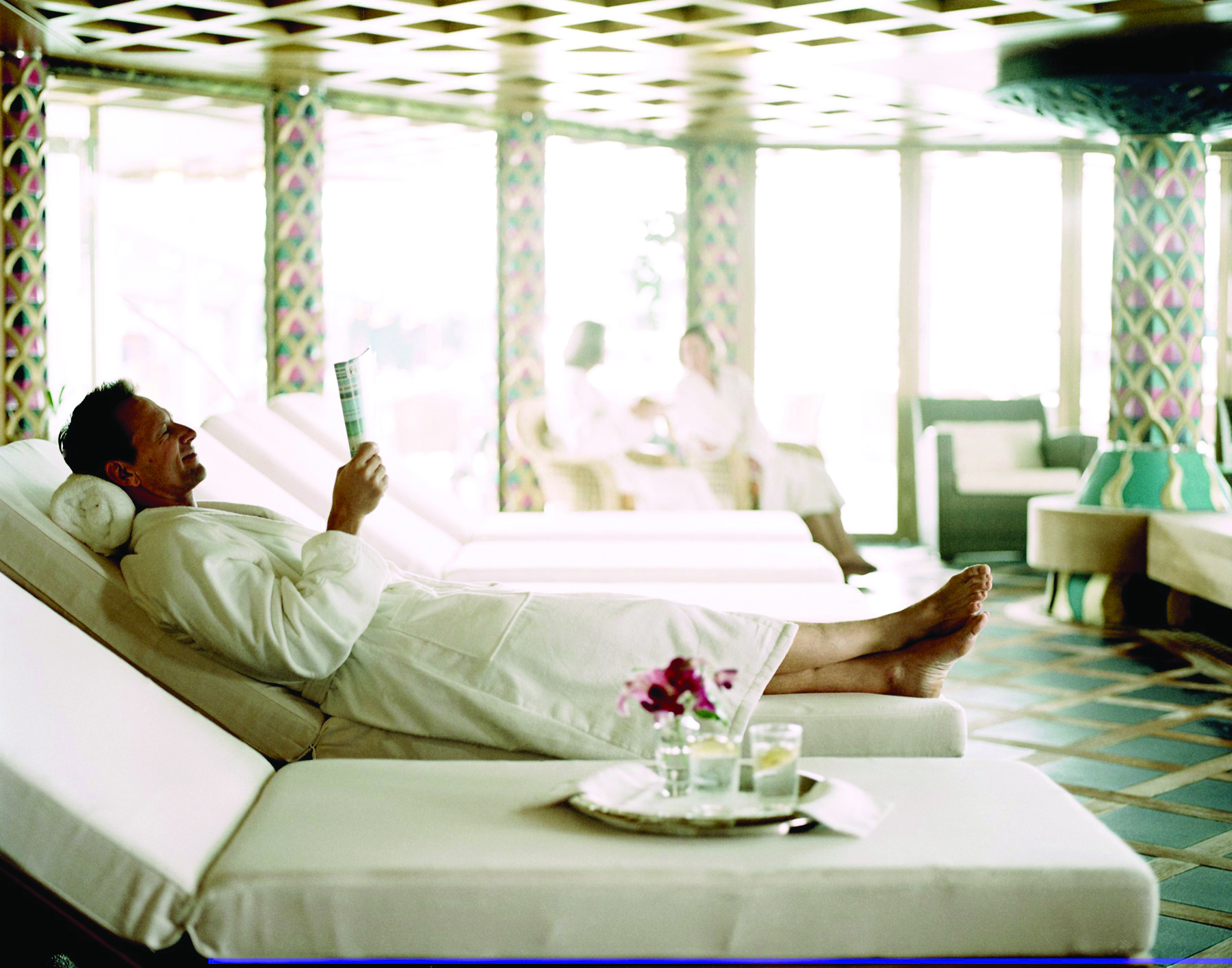 Spa a bordo de crucero Holland America Line 