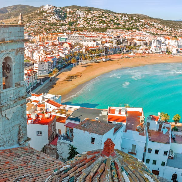 Vista de la playa de Valencia