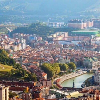Vista del centro de Bilbao