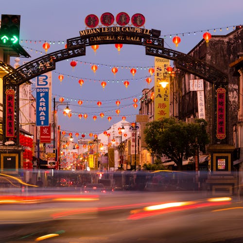 Ciudad de Georgetown en Malasia