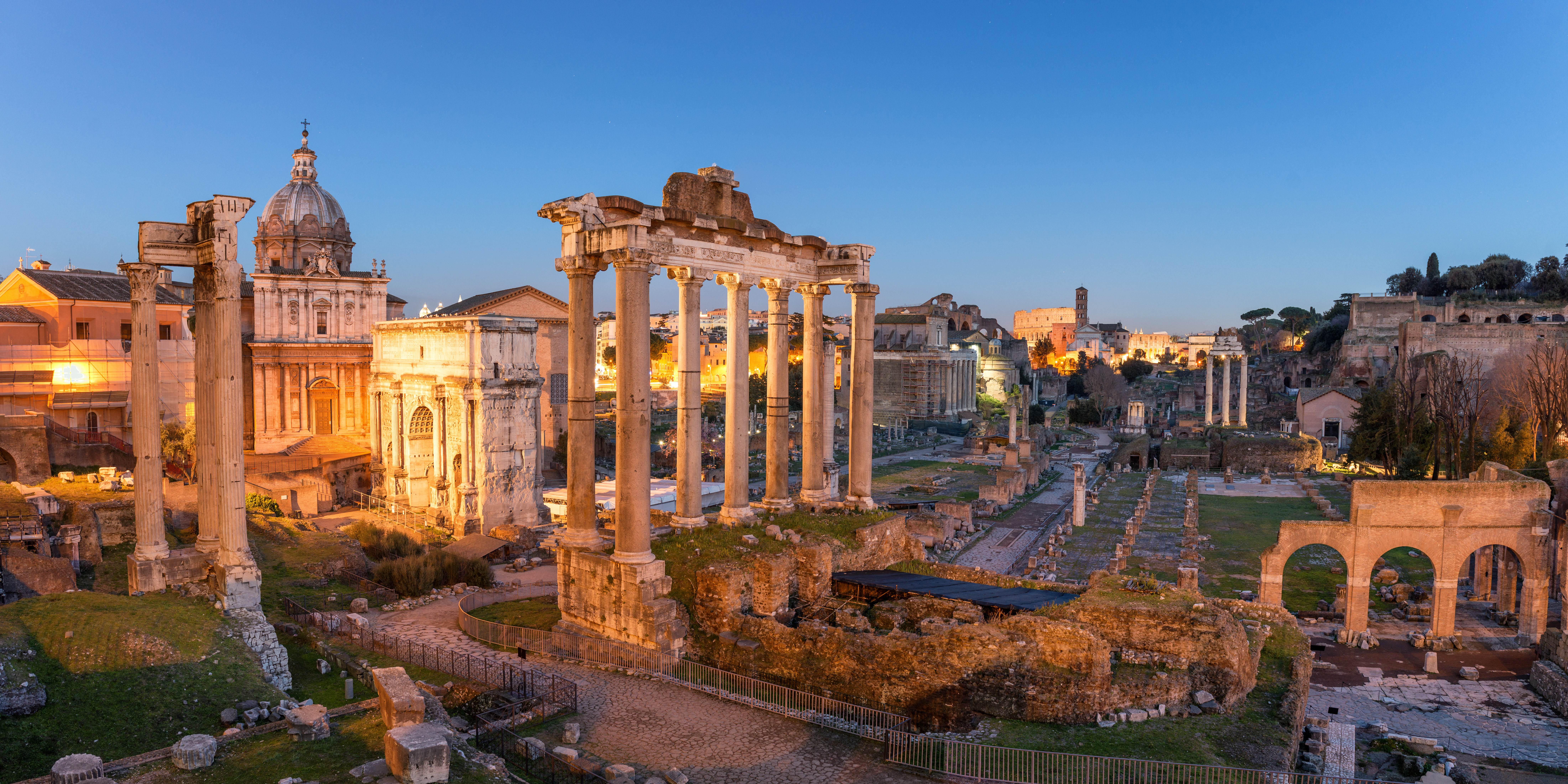 Ruinas de Roma Italia