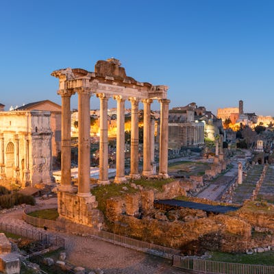 Ruinas de Roma Italia