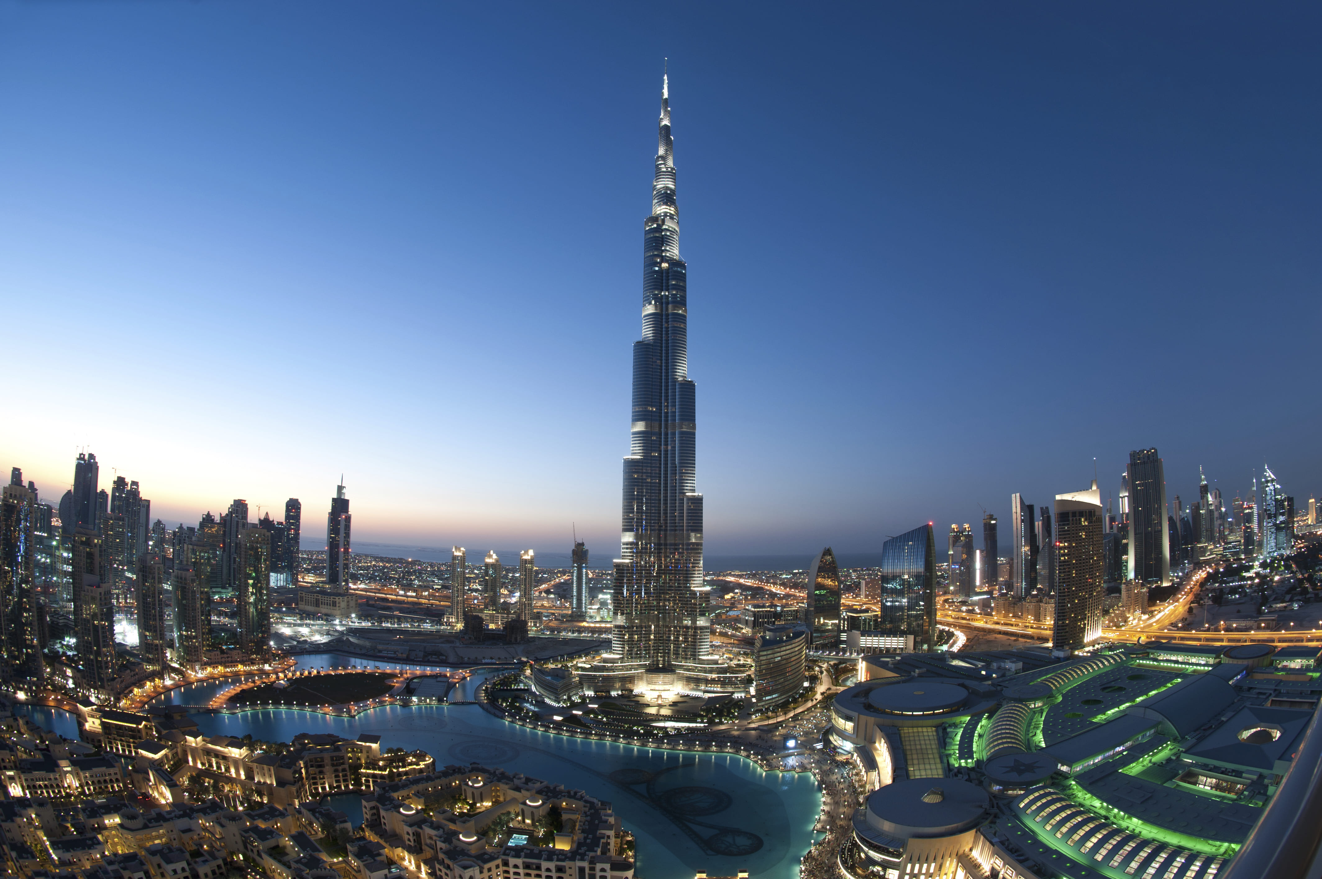 Vista panoramica Burj Khalifa